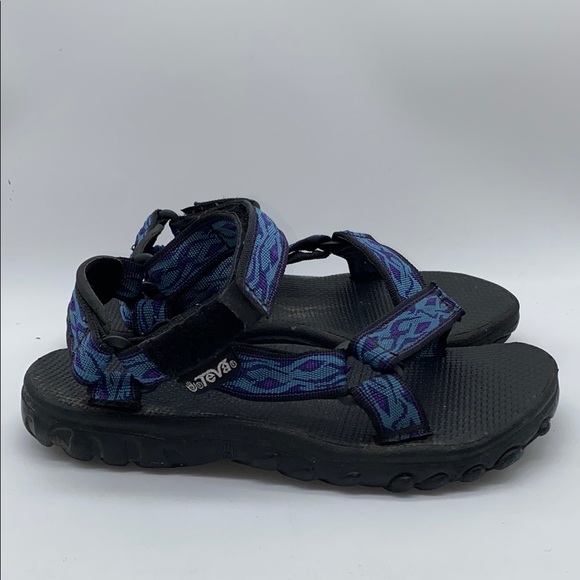 Teva Ladies Sandals Blue and Purple Size 7 - Picture 5 of 16